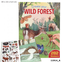 Load image into Gallery viewer, Create Your Own Wild Forest 282 Sticker Book
