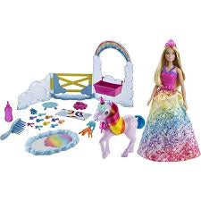 Barbie: Dreamtopia - Unicorn & Doll Playset