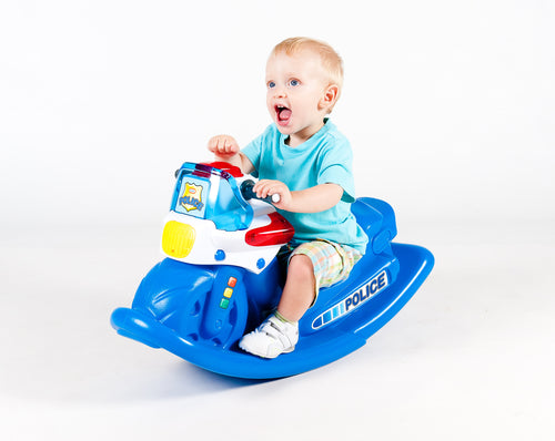 Little Tikes Police Cycle Sounds Rocker