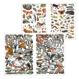 Create Your Own Wild Forest 282 Sticker Book