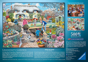 Ravensburger Grandad’s Garden 500 Piece Jigsaw Puzzle