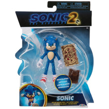 Load image into Gallery viewer, Sonic The Hedgehog 2 The Movie Figure with Map &amp; Ring Pouch
