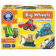 Load image into Gallery viewer, Big Wheels Puzzle
