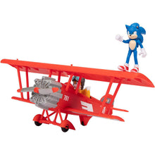 Load image into Gallery viewer, Sonic 2 The Movie The Tornado Bi - Plane With Sinic &amp; Figures
