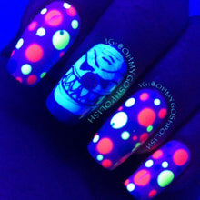 Load image into Gallery viewer, Fab Lab Glow In The Dark Nail Art
