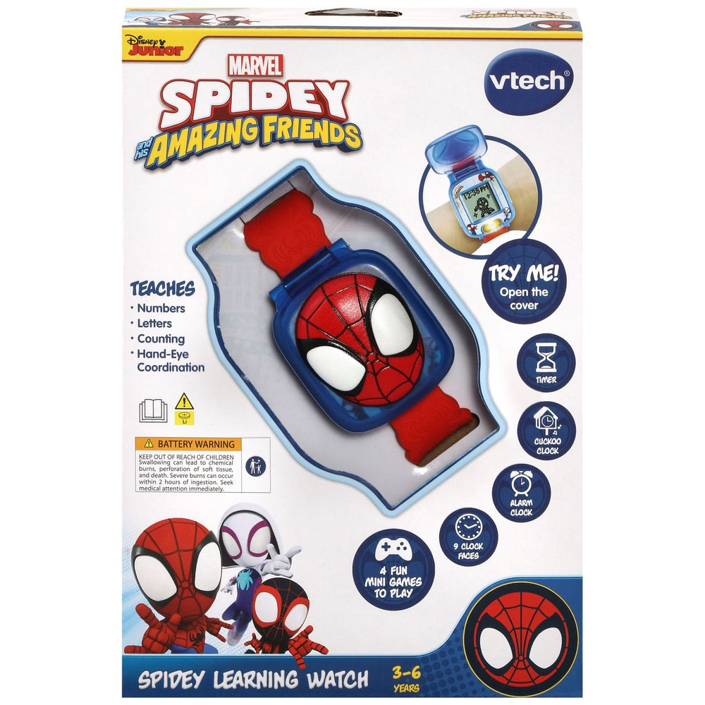 VTech Marvel Spidey Learning Watch